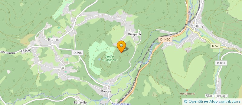 localisation de l'entreprise NIARGOUTTE  PLAINE