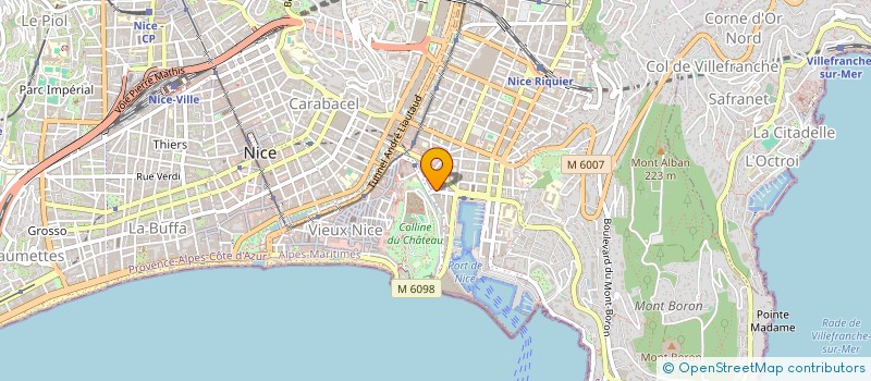 localisation de l'entreprise NIAUDOT à NICE