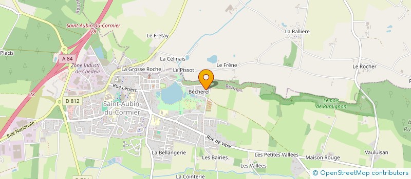 localisation de l'entreprise NIAULA  SAINT-AUBIN-DU-CORMIER