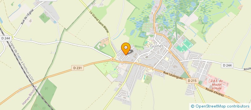 localisation de l'entreprise NIBAVIC  GUINES