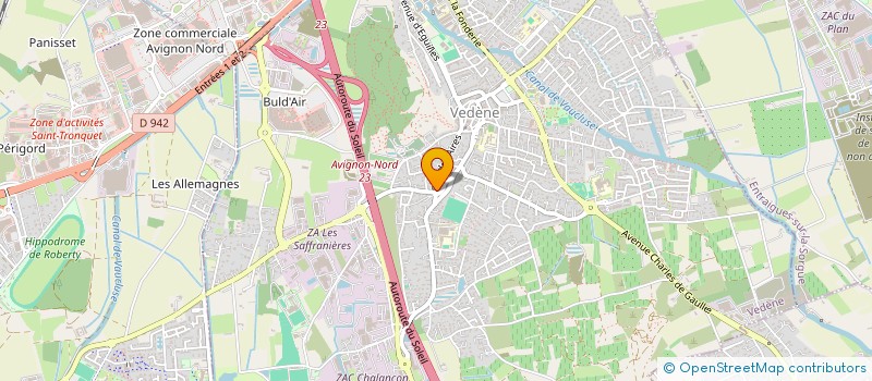 localisation de l'entreprise NIBBIO FERNAND  VEDENE