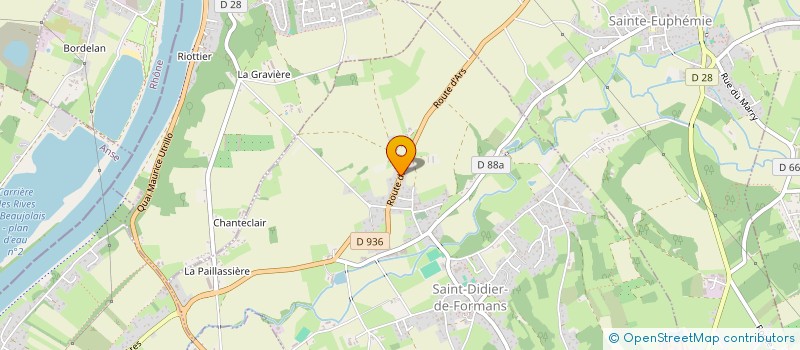 localisation de l'entreprise NIBE ENERGY SYSTEMS FRANCE  REYRIEUX