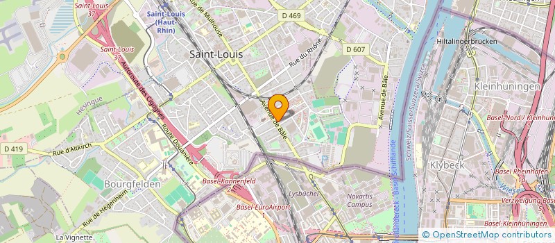 localisation de l'entreprise NIBO  SAINT-LOUIS