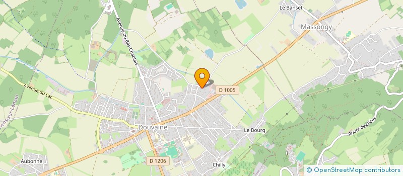 localisation de l'entreprise NIBOU  DOUVAINE