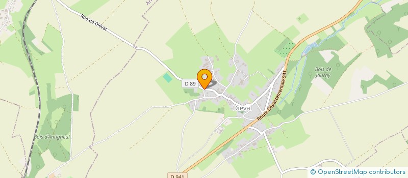 localisation de l'entreprise NIC ET POLO  DIEVAL