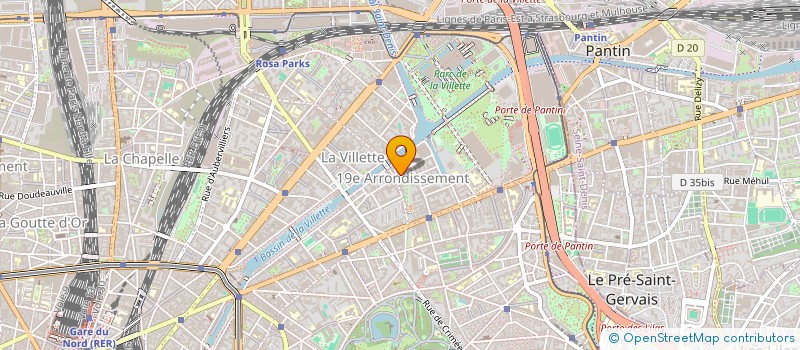 localisation de l'entreprise NIC-HAIR  PARIS