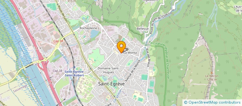 localisation de l'entreprise NICAD  SAINT-EGREVE