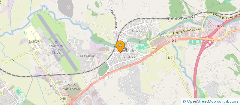 localisation de l'entreprise NICAJULOS à AIX-EN-PROVENCE