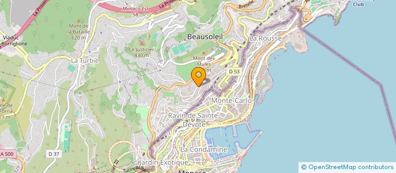 localisation de l'entreprise NICALE  BEAUSOLEIL