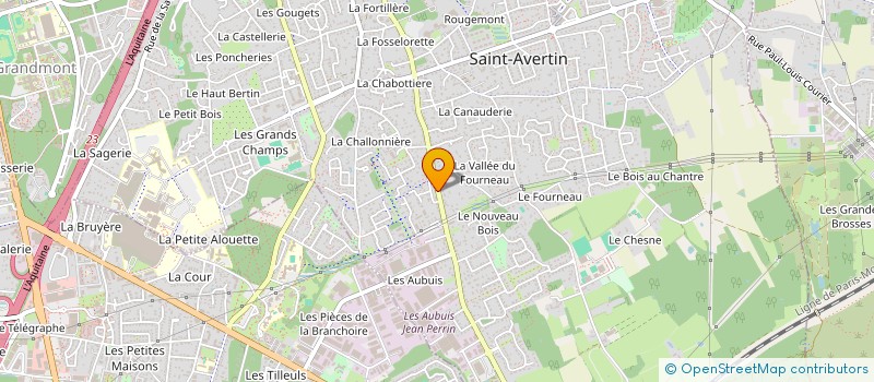 localisation de l'entreprise NICALPADO  SAINT-AVERTIN