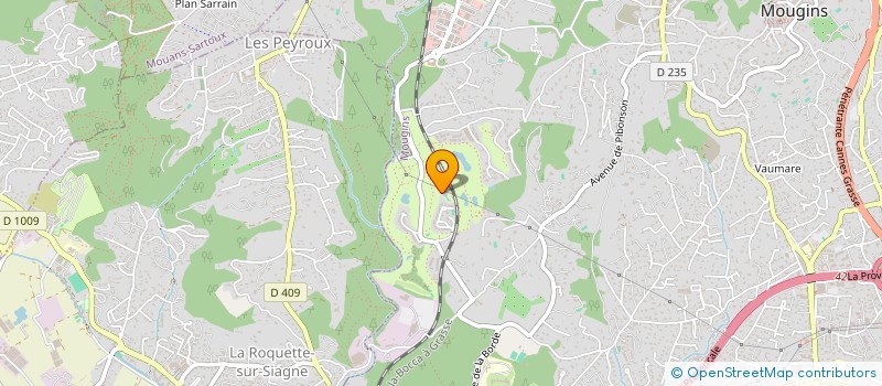 localisation de l'entreprise NICAN  MOUGINS