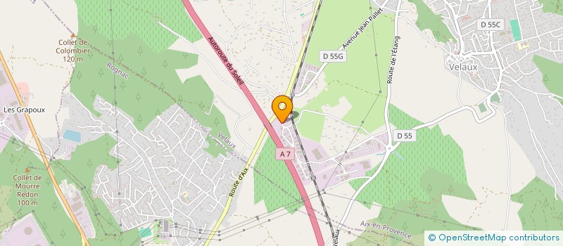 localisation de l'entreprise NICANA à VELAUX