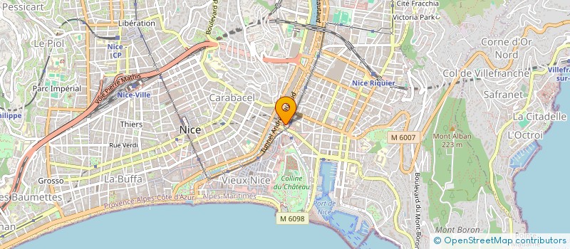 localisation de l'entreprise NICAND à NICE
