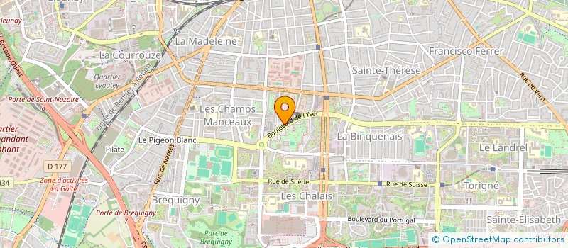localisation de l'entreprise NICAR à RENNES