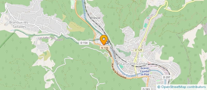 localisation de l'entreprise NICAR-AGUA  LES SALLES-DU-GARDON