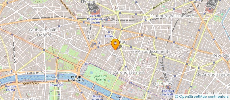localisation de l'entreprise NICAR PARIS PLUS à PARIS