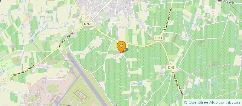 localisation de l'entreprise NICAU  CAMARET-SUR-AIGUES