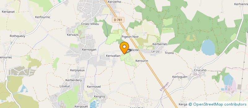 localisation de l'entreprise NICAUFI  ERDEVEN