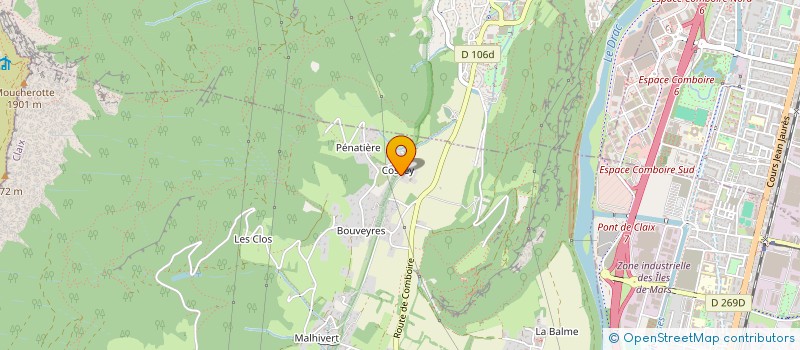 localisation de l'entreprise NICAYUMA  CLAIX