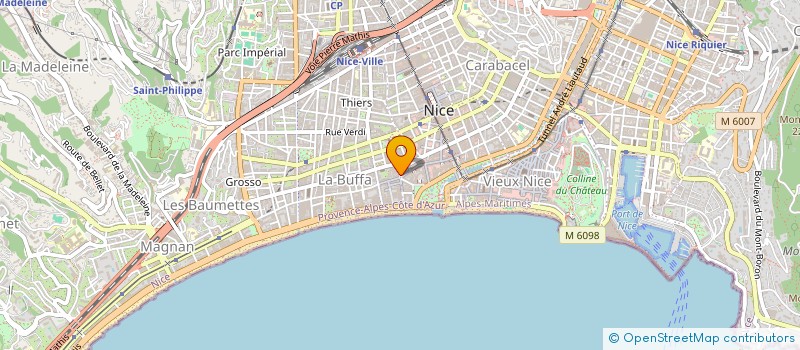 localisation de l'entreprise NICE 55  NICE