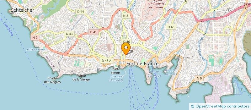 localisation de l'entreprise NICE à FORT-DE-FRANCE