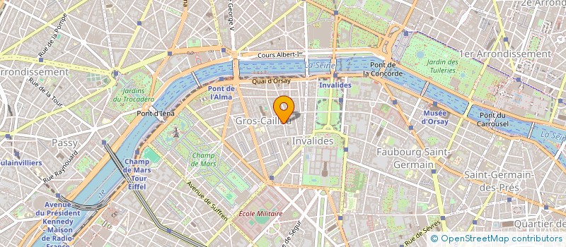 localisation de l'entreprise NICE AMELIE SCI  PARIS