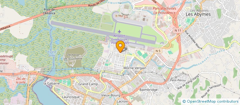 localisation de l'entreprise NICE AND BEAUTIFUL BY LINA CASPER à LES ABYMES