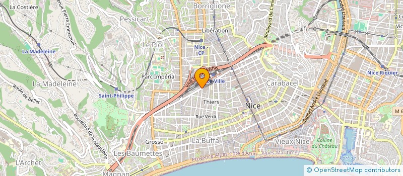 localisation de l'entreprise NICE AUDIT GESTION CONSEIL à NICE