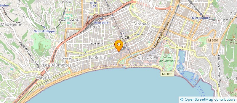 localisation de l'entreprise NICE AVENUE  NICE