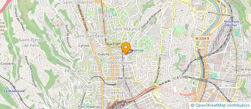 localisation de l'entreprise NICE BOBINAGES SERVICES à NICE