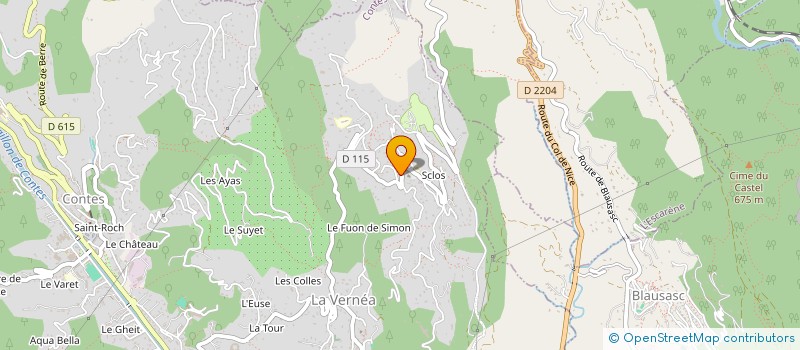 localisation de l'entreprise NICE BUSINESS  CONTES