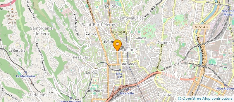 localisation de l'entreprise NICE CLEAN PATRIMOINE à NICE