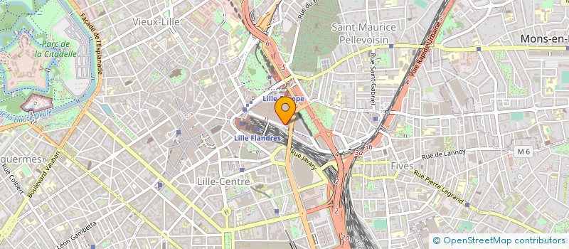 localisation de l'entreprise NICE - COSTE BELLONTE  LILLE