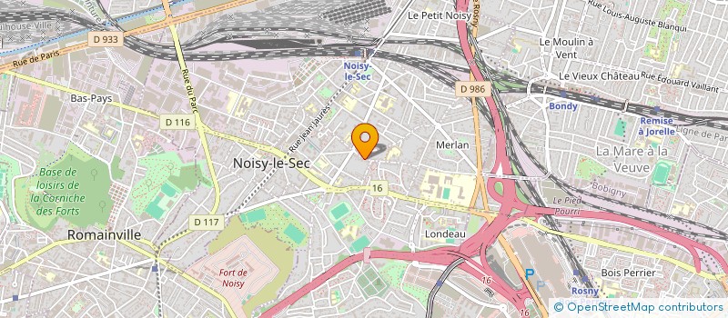 localisation de l'entreprise NICE EUROPE à NOISY-LE-SEC