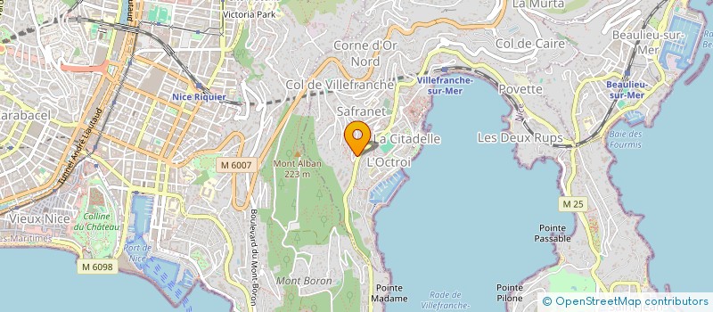 localisation de l'entreprise NICE EVENEMENT ET CONGRES à VILLEFRANCHE-SUR-MER