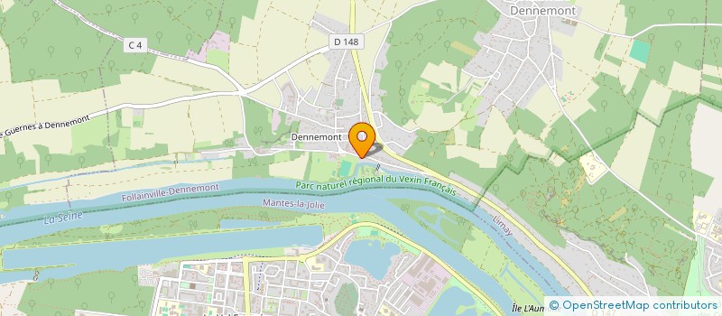 localisation de l'entreprise NICE FACADE  FOLLAINVILLE-DENNEMONT