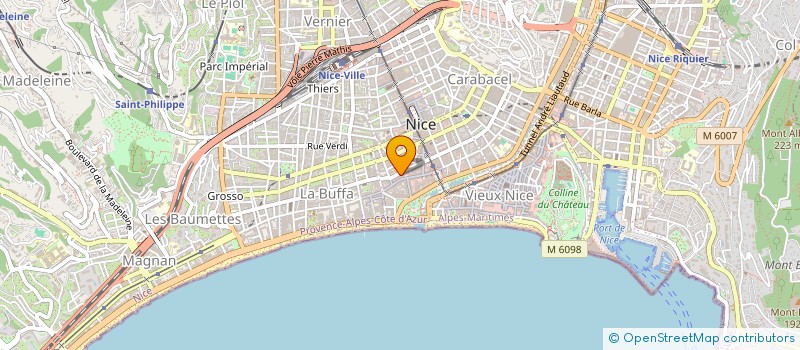localisation de l'entreprise NICE GESTIONS à NICE