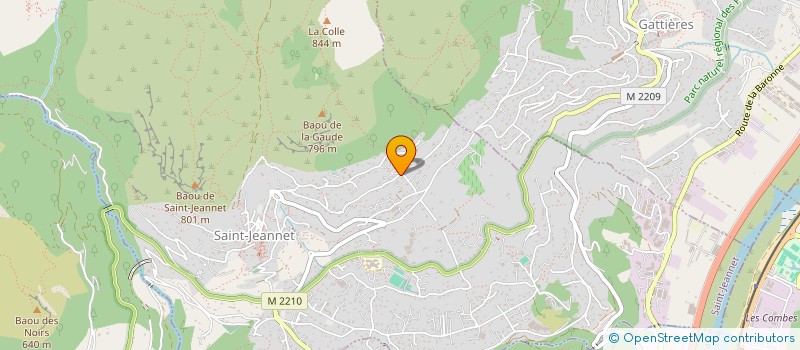 localisation de l'entreprise NICE HOME  SAINT-JEANNET