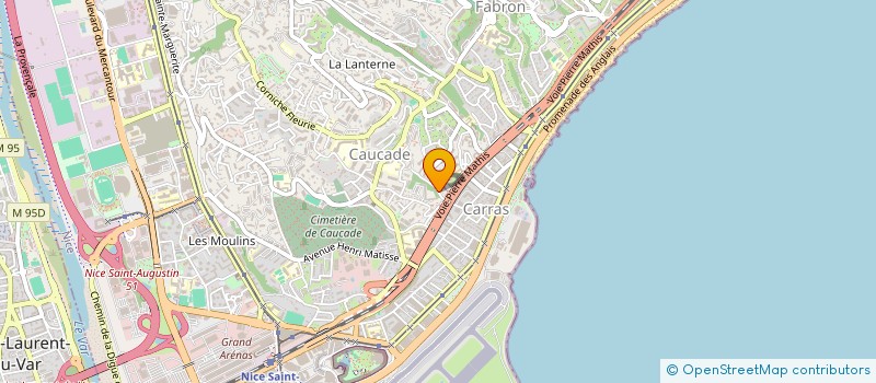 localisation de l'entreprise NICE IMMERSION à NICE