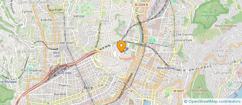 localisation de l'entreprise NICE LANGUAGE SCHOOL  NICE