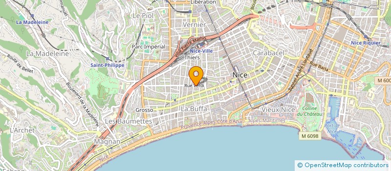 localisation de l'entreprise NICE MIKA à NICE