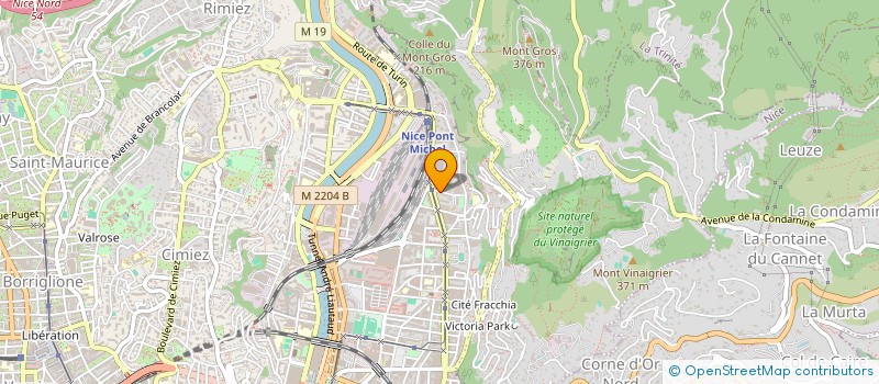 localisation de l'entreprise NICE MOTO TOURING à NICE