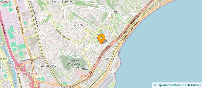 localisation de l'entreprise NICE MOVE à NICE