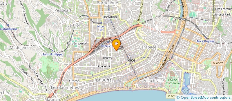 localisation de l'entreprise NICE NETT à NICE