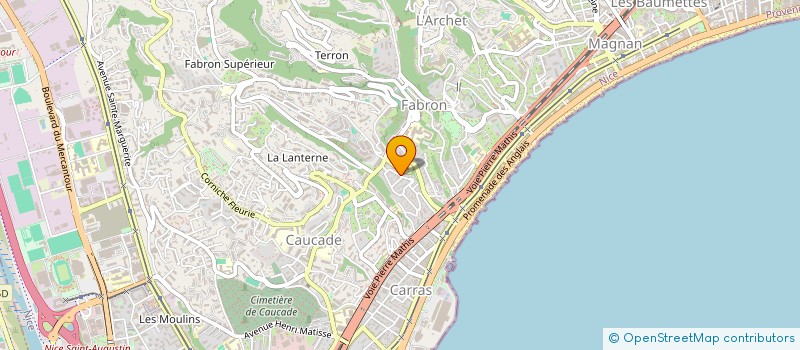 localisation de l'entreprise NICE OFFSHORE SOLUTIONS à NICE