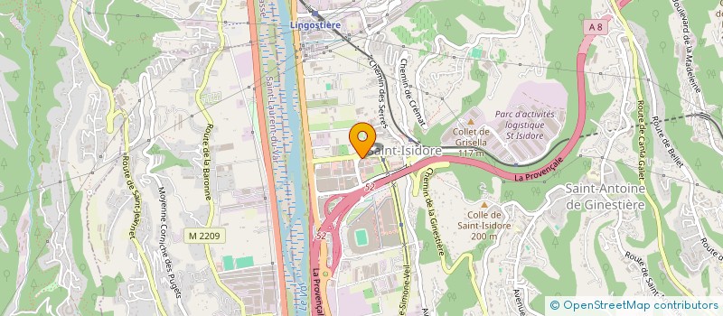 localisation de l'entreprise NICE PEGURIER  NICE