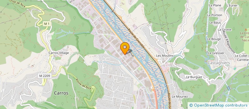localisation de l'entreprise NICE PRO STORE à CARROS