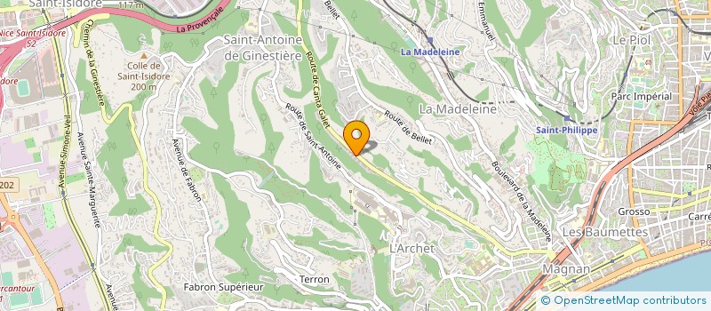 localisation de l'entreprise NICE PVC à NICE