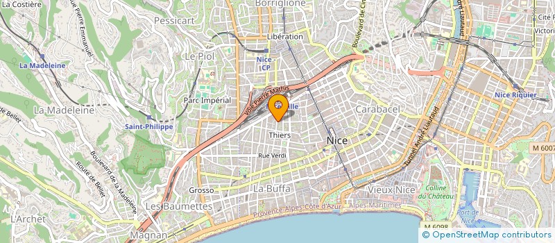 localisation de l'entreprise NICE RAULT TERNIER  NICE