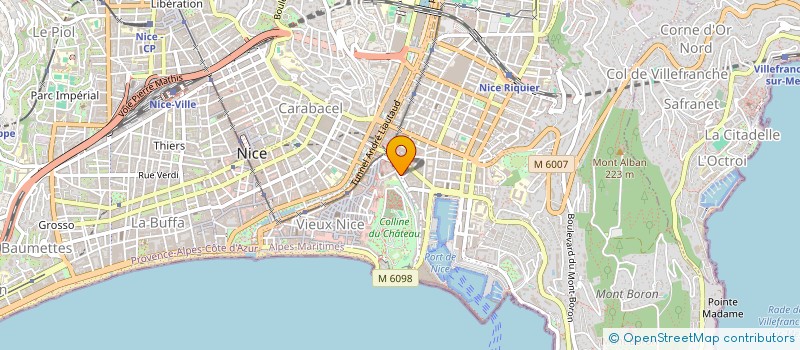 localisation de l'entreprise NICE SEGURANE à NICE